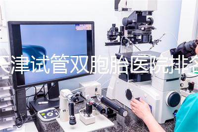 天津試管雙胞胎醫院排名一覽，附南開前三機構詳細介紹