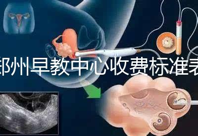 鄭州早教中心收費標準表2024年，不同項目價格不同